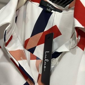 Lulus Abstract Button Down